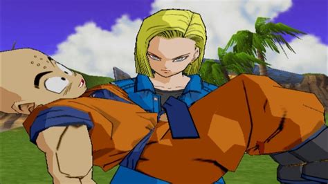 D1ddlysquat13 Android 18 Saves Krillin Youtube