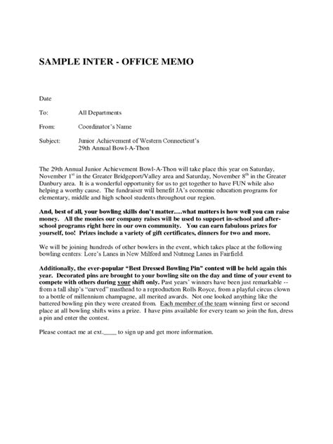 Sample Inter Office Memo Edit Fill Sign Online Handypdf