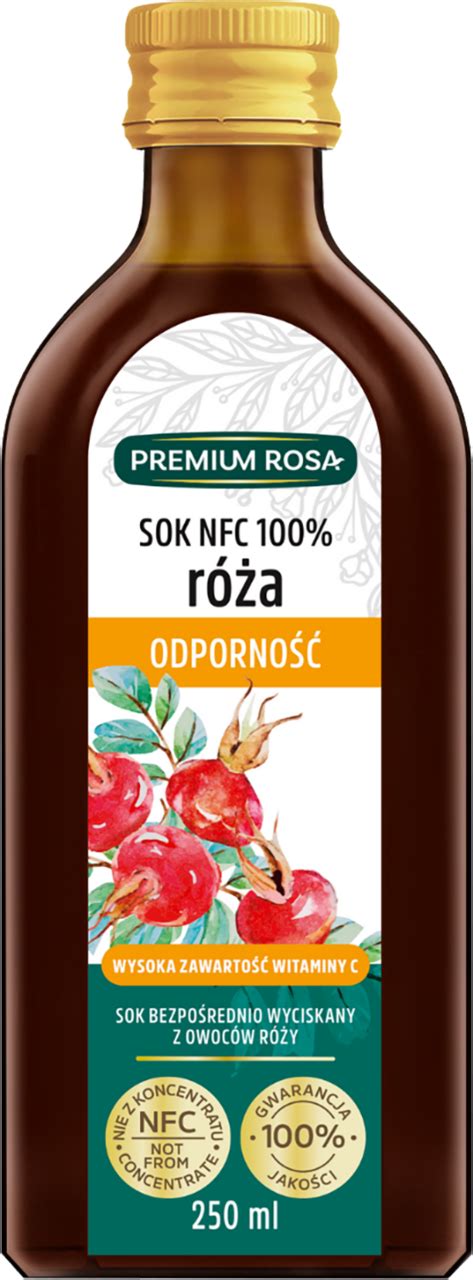 Premium Rosa Sok Z Dzikiej R Y Ml Drogeria Rossmann Pl