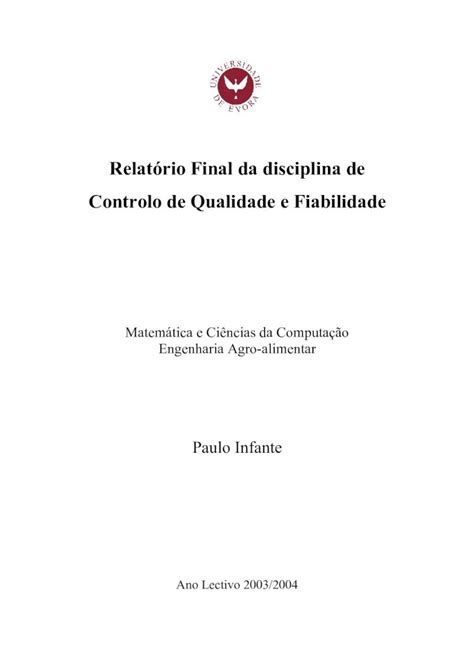 Pdf Relat Rio Final De Cqf Evunix Uevora Ptevunix Uevora Pt