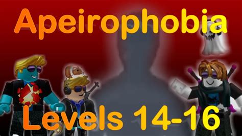 Playing Apeirophobia LEVELS 14-16 - YouTube