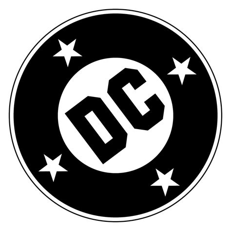 DC Logo Black and White – Brands Logos