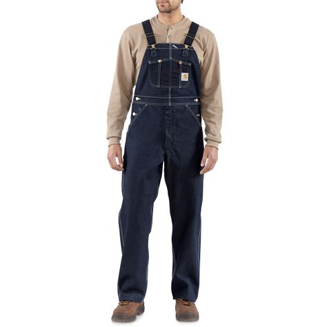 Carhartt Denim Bib Overalls For Men 50421