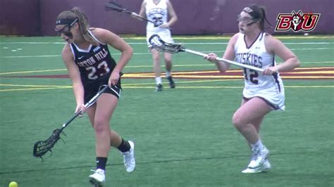 Women S Lacrosse Vs Seton Hill Youtube