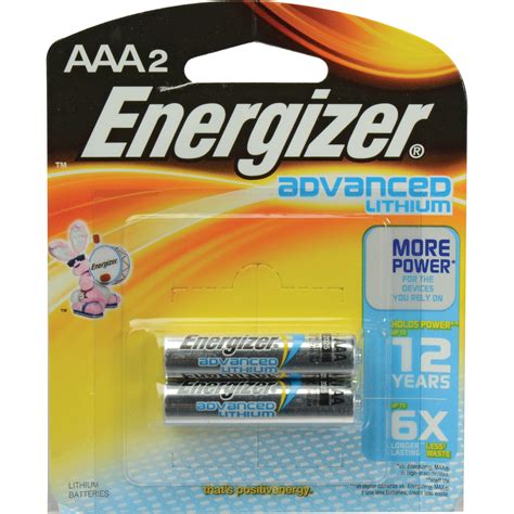 Energizer Advanced Lithium Aaa Batteries 4 Pack 57 Eal3a4d Bandh