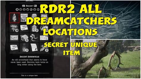 RDR2 Dreamcatchers locations mission guide-Secret Unique item(Ancient ...