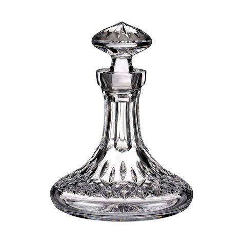 Waterford Crystal Lismore Connoisseur Mini Ships Decanter Waterford