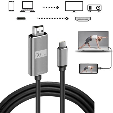 Kabel Adapter Usb C Do Hdmi 4k Uhd 60hz Typ C Hdmi 11521398853 Oficjalne Archiwum Allegro