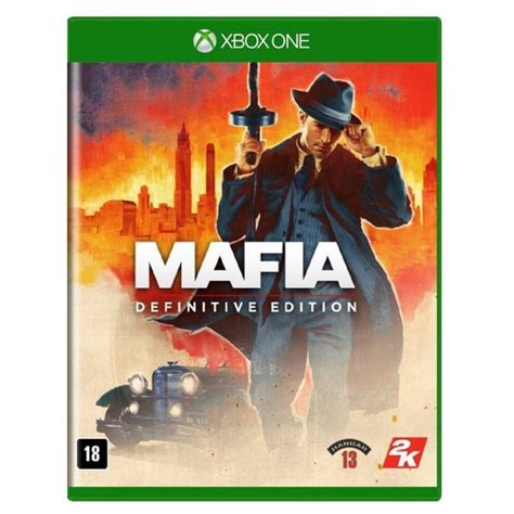 Mafia 1 Definitive Edition Xbox One Mídia Física Lacrado Escorrega O