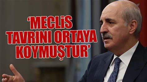 TBMM Başkanı Numan Kurtulmuş tan kritik Can Atalay açıklaması KRT TV