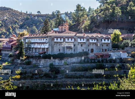 Machairas Monastery Nicosia Cyprus Stock Photo Alamy