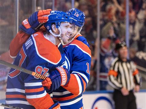 Connor McDavid has his day as Oilers 'assisting' captain hits triple digits