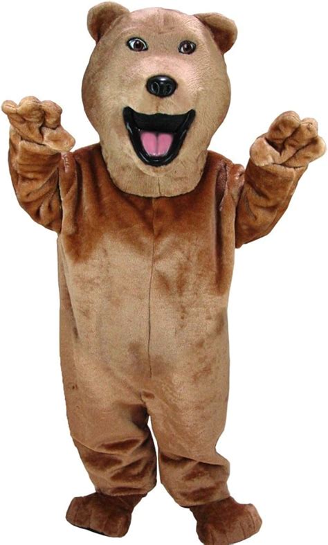 Grizzly Bear Mascot Costume