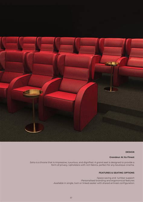 Ferco Seating Cinema Brochure R3 Page 56 57 Created With