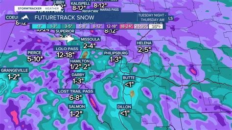 Weather Forecast: Heavy snow across Northwest Montana