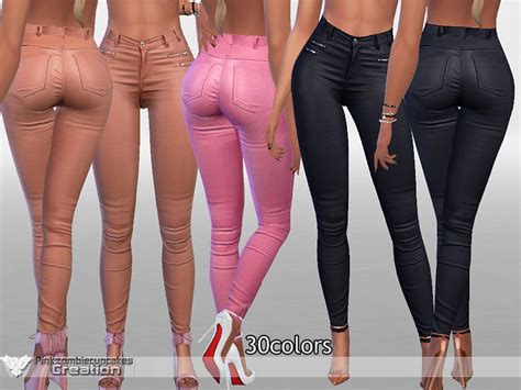 The Sims Resource Nude Leather Jeans