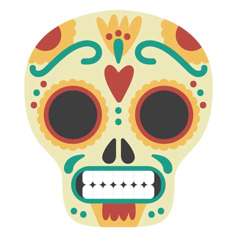 Diseño Png Y Svg De Máscara De Calavera Para Camisetas