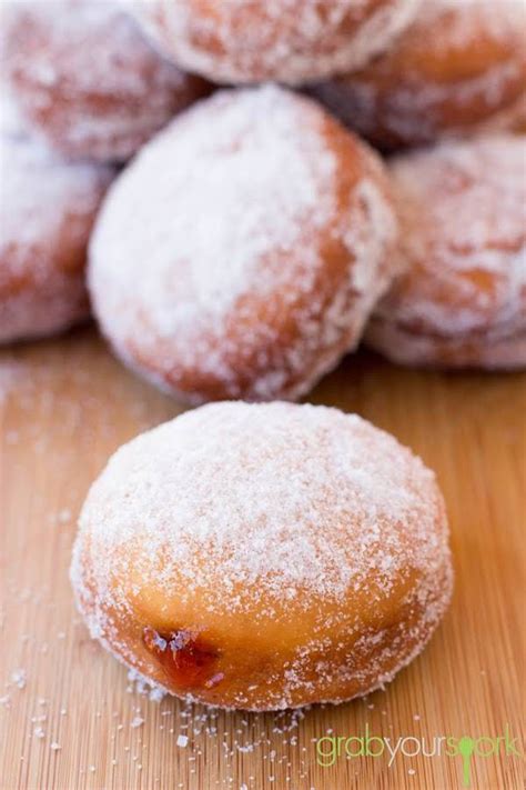 Jam Doughnuts Recipe Yummly Recipe Jam Doughnut Recipe Doughnut