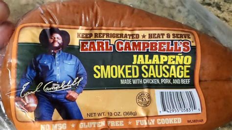 Earl Campbell Sausage