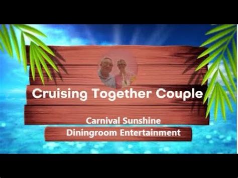 Carnival Sunshine Dining YouTube