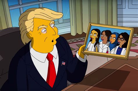 ‘the Simpsons Takes Aim At President Trump With ‘west Side Story