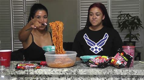 Hot Noodle Challenge Youtube