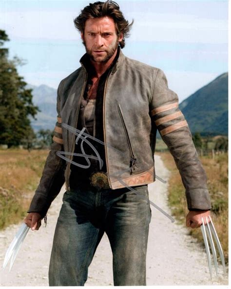 Hugh Jackman Signed Autographed 8x10 Wolverine Photo - Etsy