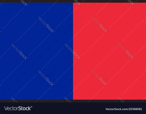 Flag of paris france Royalty Free Vector Image