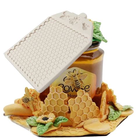 Aouke Nid D Abeille Abeille Silicone Sugarcraft Moule Cuisine Bricolage