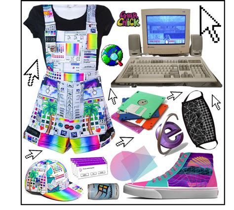 Webcore Aesthetic Space Outfit Ramona Vaporwave Get The Look Trend