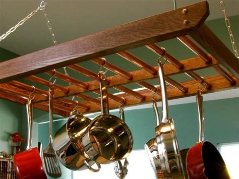 64 Top Copper Hanging Pot Rack Sofi Kitchen