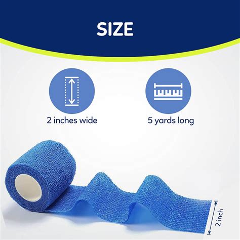 Wepet Vet Wrap 12 Rolls Pets Cohesive Bandage Self Adherent Gauze