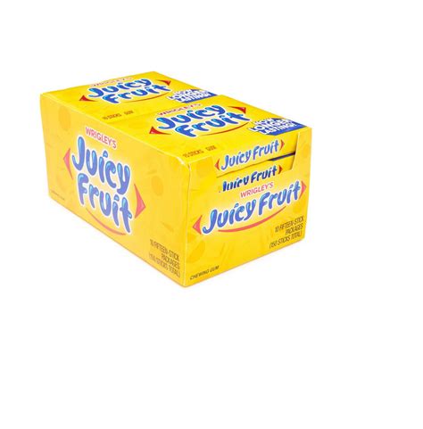 Juicy Fruit Original Chewing Gum 15 Piece Pack 20 Packs Ubicaciondepersonascdmxgobmx