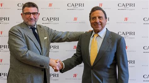 Capri Group Approda Nellhospitality Con Rocco Forte Hotels