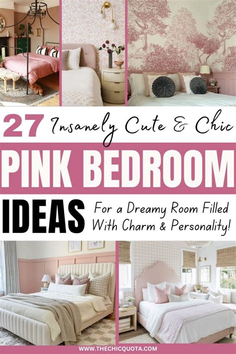 Pink Bedroom Ideas: 27 Tips For A Stunning Makeover - The Chic Quota