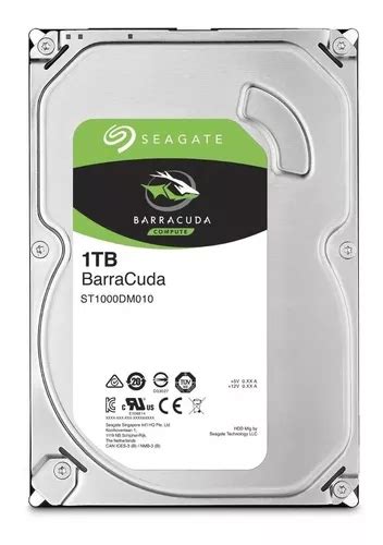 Disco Rigido Pc 1tb Seagate Barracuda Sata3 7200rpm Gamer