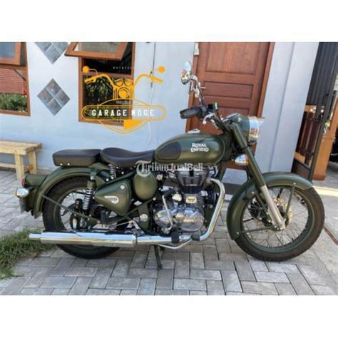 Motor Classic Royal Enfield 500cc Battle Green 2017 Bekas Pajak On Di