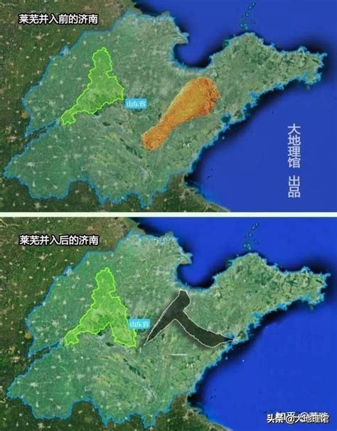 一組地圖，認識山東省會濟南 每日頭條