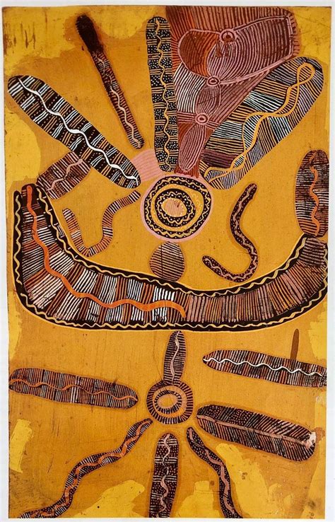 Mick Namarari Aboriginal Art Aboriginal Art Aboriginal Dot Art