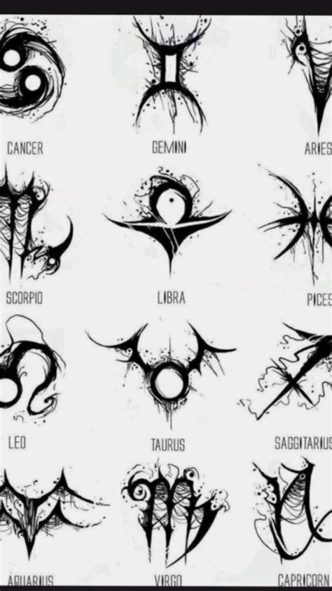 zodiac tattoo ideas | Zodiac tattoo, Dark art tattoo, Tattoos