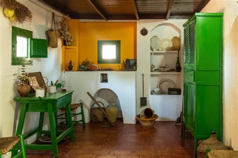 Premium Photo Interior Of An Old Hut And Its Kitchen In The Donana