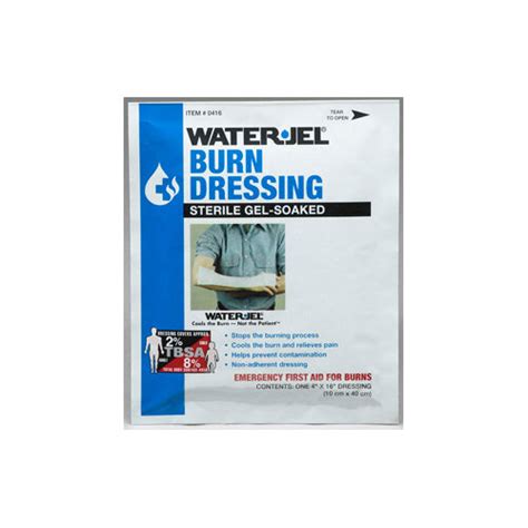 Water Jel Sterile Burn Dressing 10cm X 40cm Hunt Office Ireland