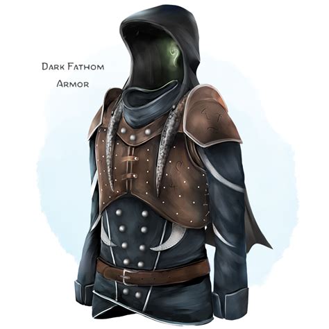 {The Griffon's Saddlebag} Dark Fathom Armor | Armor (studded leather) : r/TheGriffonsSaddlebag