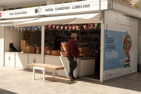 Feria Libro Alicante 2024 Las Casetas Dan El Pistoletazo De Salida A