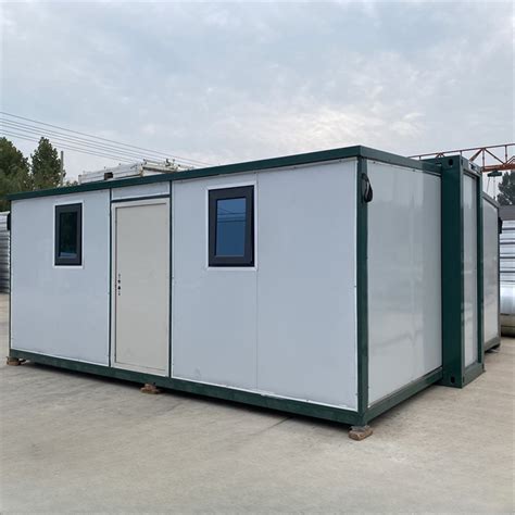 Twin Wings Fold Out Container Home Expandable Prefab Container House