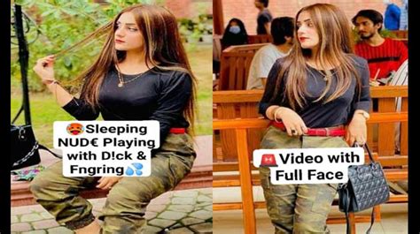 Famous Insta Most Demanded Viral Video Caught Nude Playing With Her