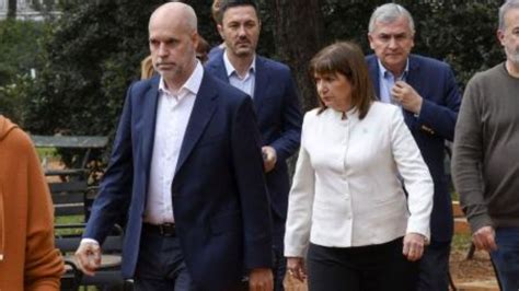 La Primera Foto Que Compartieron Bullrich Y Larreta Perfil