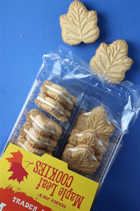 Trader Joe S Maple Leaf Cookies Maple Leaf Cookies Leaf Cookies