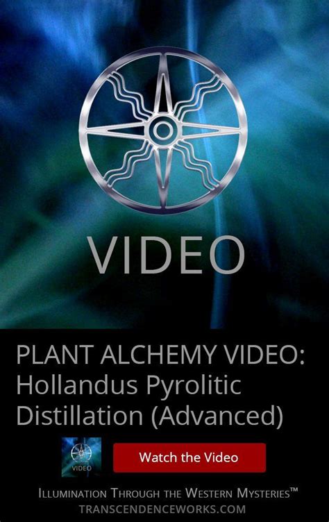 Plant Alchemy Video Advanced Practical Process Alchemy Distillation