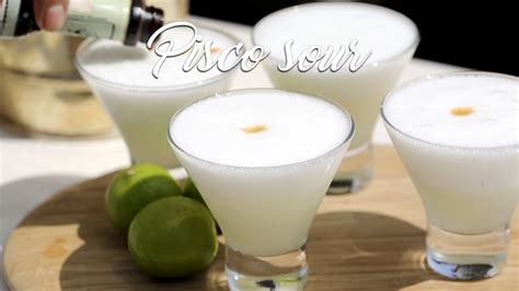 COMO PREPARAR PISCO SOUR EN LICUADORA COMIDA PERUANA RECETA DE